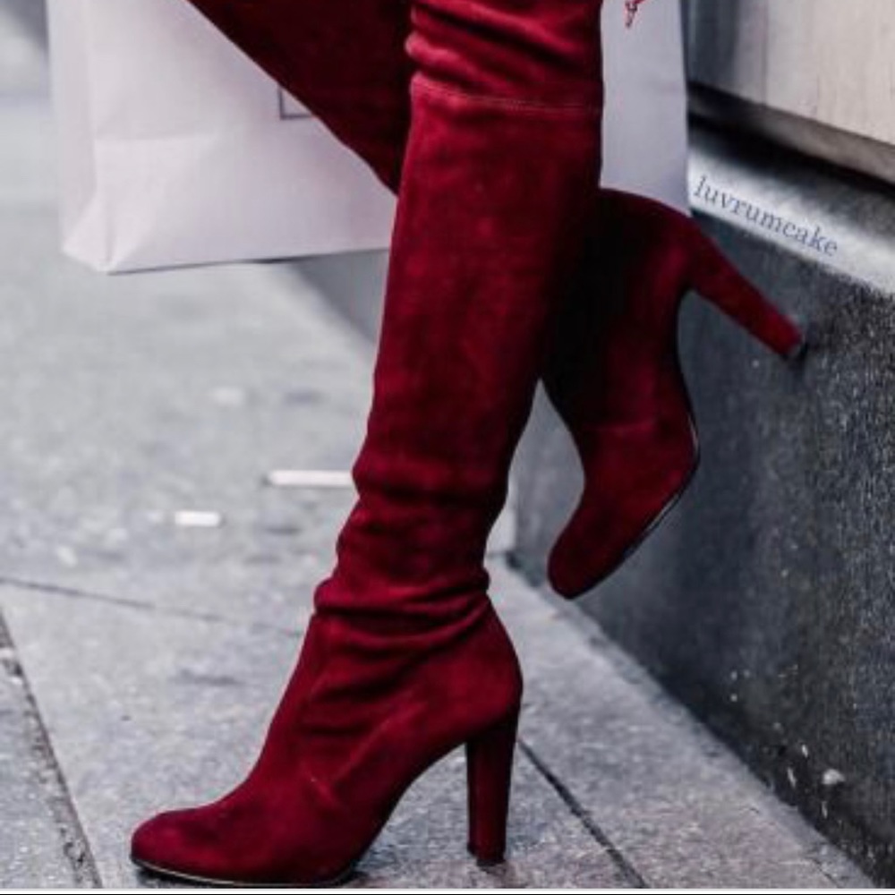 Authentic Thigh High Stuart Weitzman Boots - Picture 3 of 7